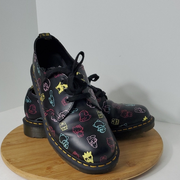 Dr. Martens Shoes - Dr. Martens x Hello Kitty Low Top Loafers 1461 HK+F Women's Size 10